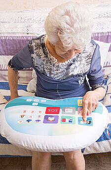 Viktor TM by Fingertips, coussin intelligent relationnel connecté, médaille or concours Lépine 2017