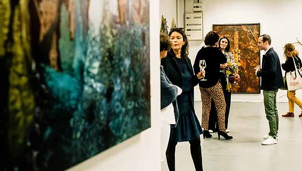 Exposition "La Matière du monde", cas pratique de l'Executive Master Gestion du patrimoine artistique privé en formation continue, Université Paris Dauphine-PSL Photo de Cristina Turiel sur l'exposition "La Matière du monde", cas pratique de l'Executive Master Gestion du patrimoine artistique privé en formation continue, Université Paris Dauphine-PSL