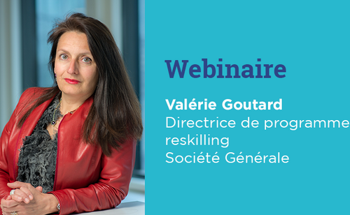 Webinaire de Valérie Goutard sur le reskilling par Dauphine Executive Education