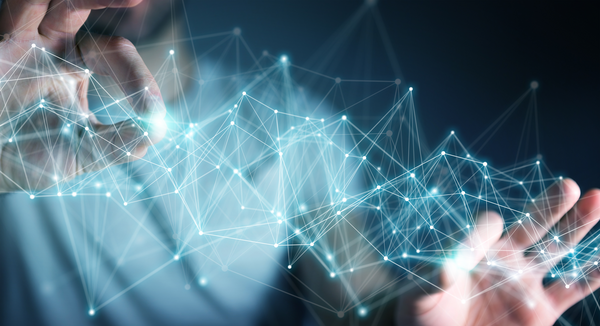 Executive Master Statistique et Big Data en formation continue avec Dauphine Executive Education (Université Paris Dauphine-PSL) Photo d'un professionnel créant un réseau virtuel symbolisant l'Executive Master Statistique et Big Data en formation continue avec Dauphine Executive Education (Université Paris Dauphine-PSL)