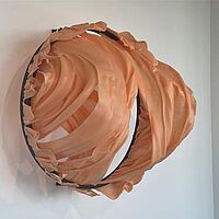 Photo de l'installation "Oculus", par Juliette Minchin, artiste invitée par l'Executive Master Gestion de patrimoine artistique privé en formation continue, Dauphine Executive Education
